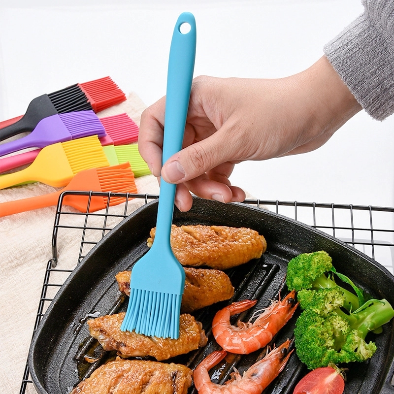 Silicone BBQ Basting Kitchen Oil Brush 2