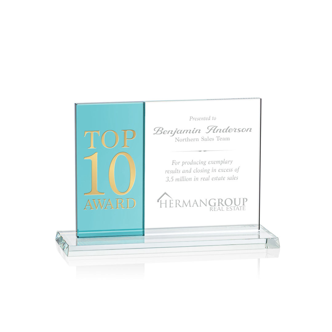 Composite Horizontal Award - Teal 3