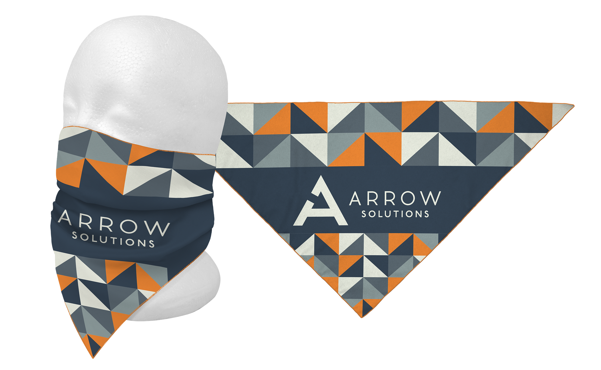 Full Color Triangle Bandana