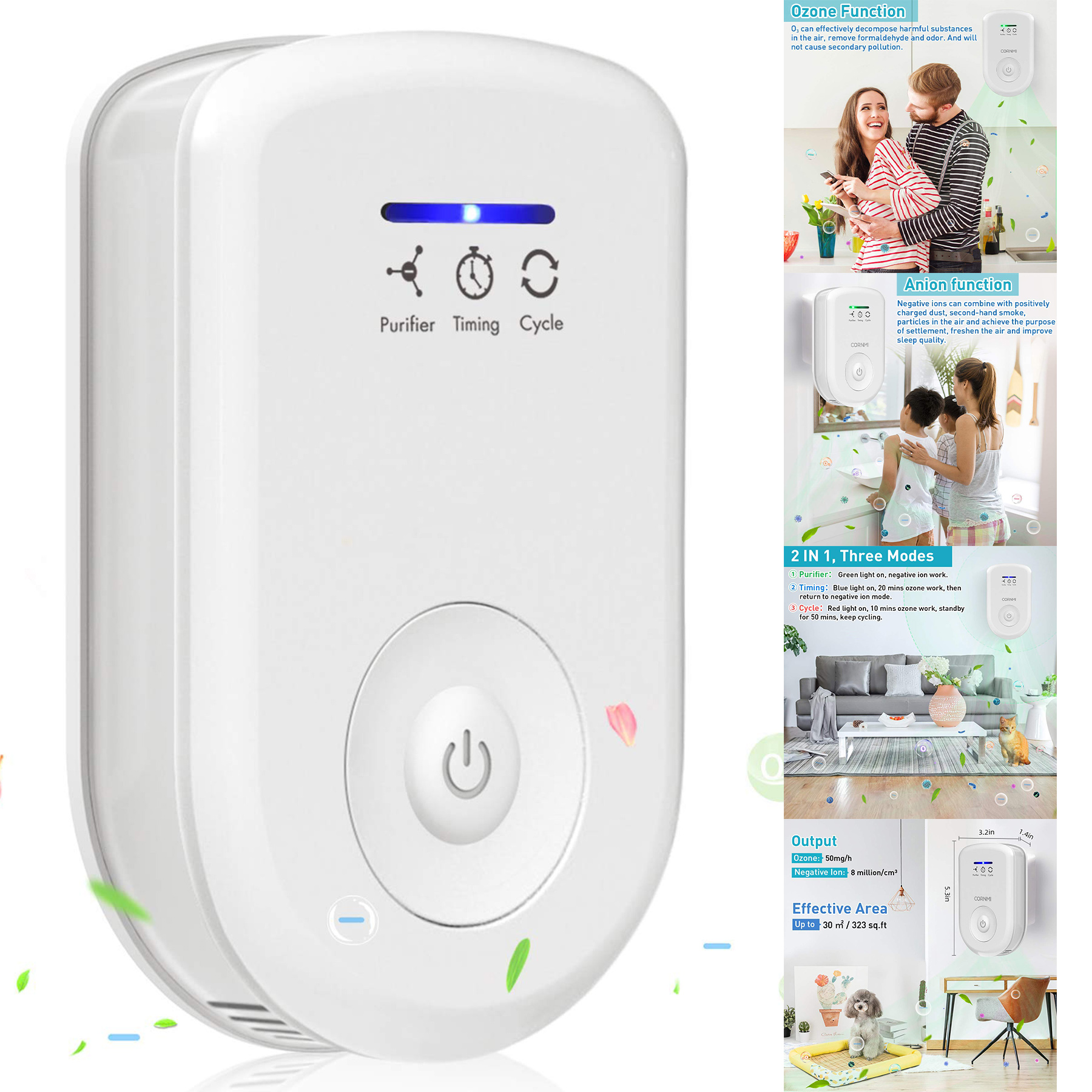 Air Purifiers Plug In for Home 2