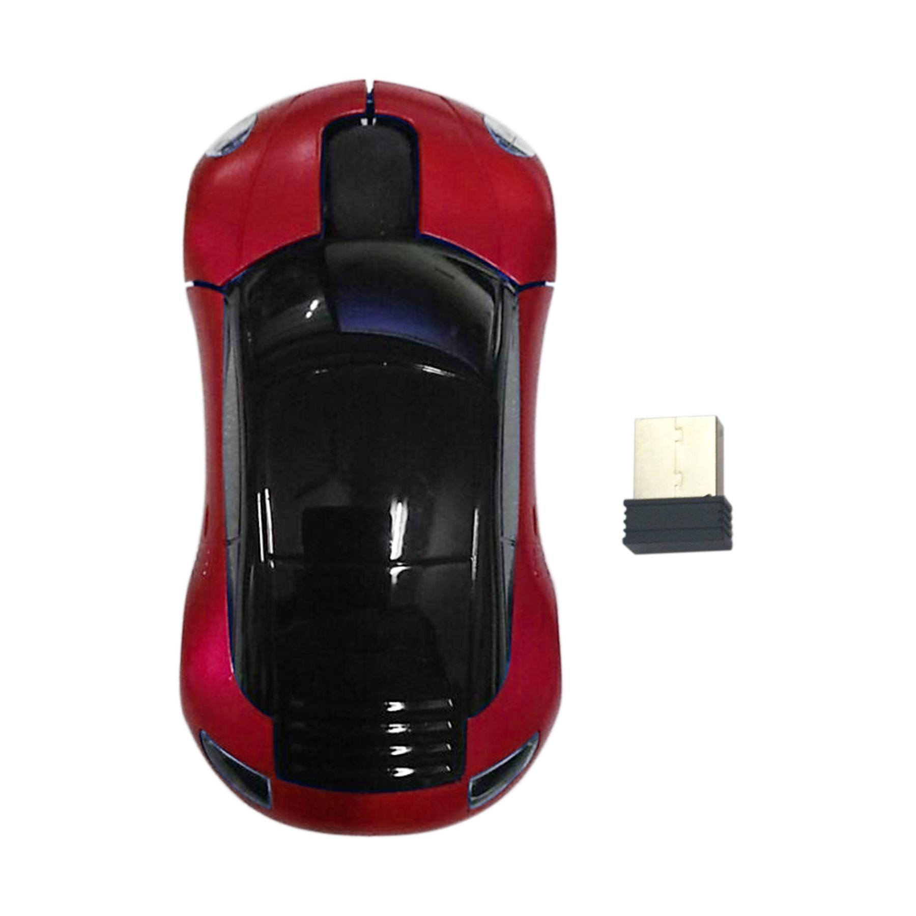 1400 DPI 2.4 GHZ Wireless Car Optical USB Mouse /Mice 12