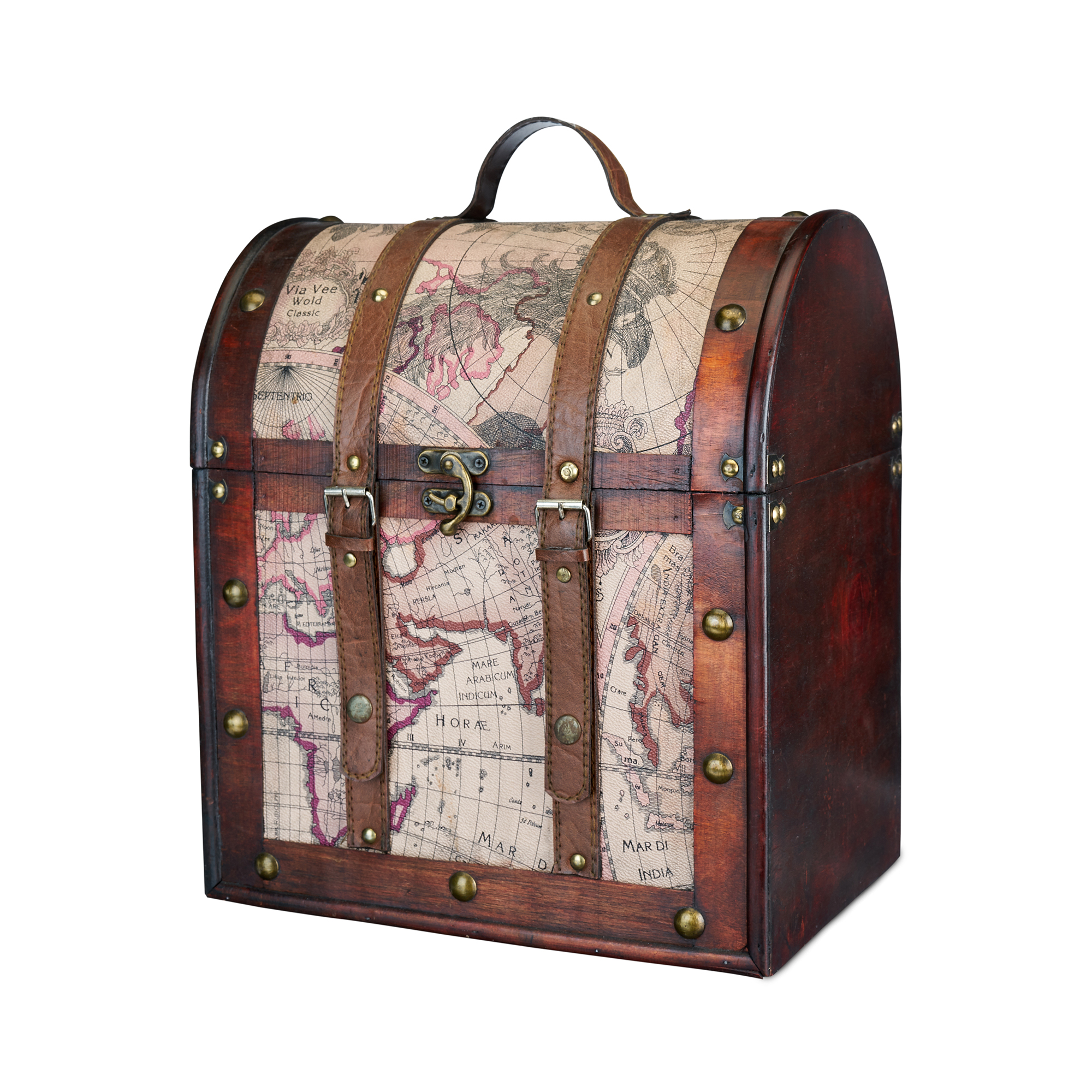 Twine Living® 6 Bottle Old World Wine Box 2