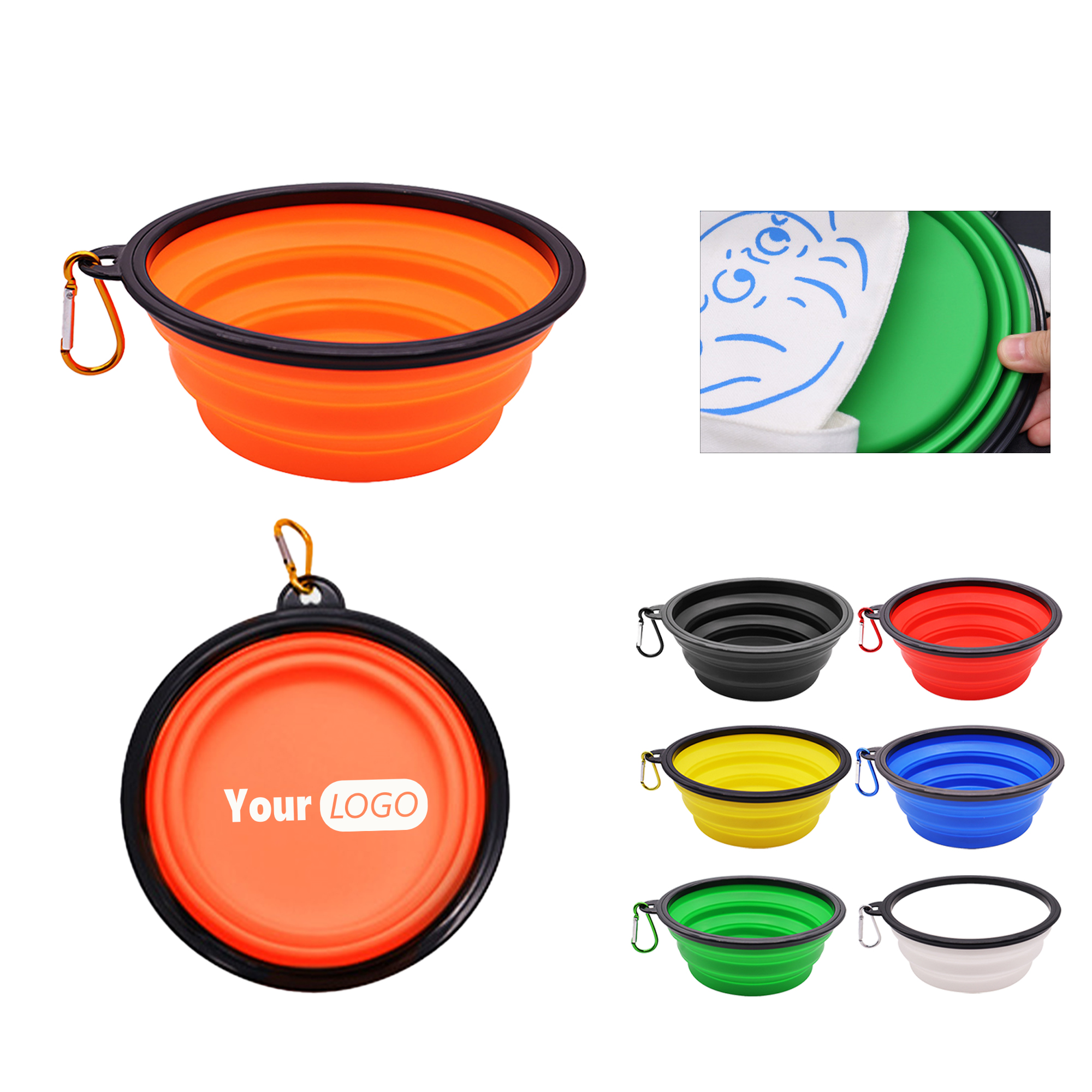TPE Pet Folding Bowl 9