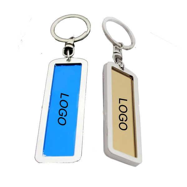 License Plate Shape Keychain 1