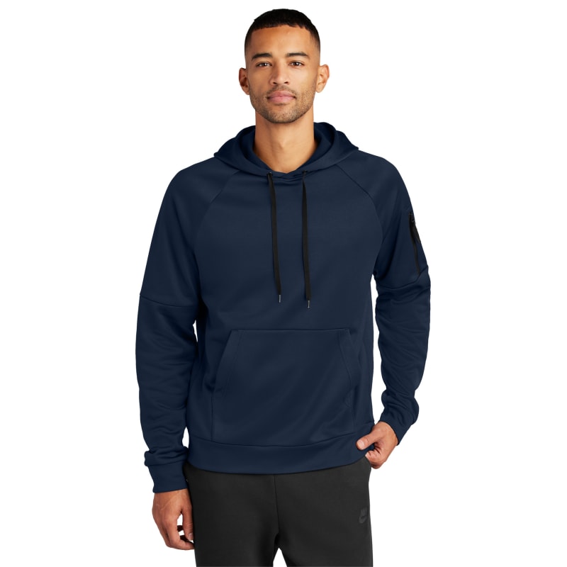 Nike Therma-FIT Pocket Pullover Fleece Hoodie, custom hoodie or sweatshirt with logo imprint 16