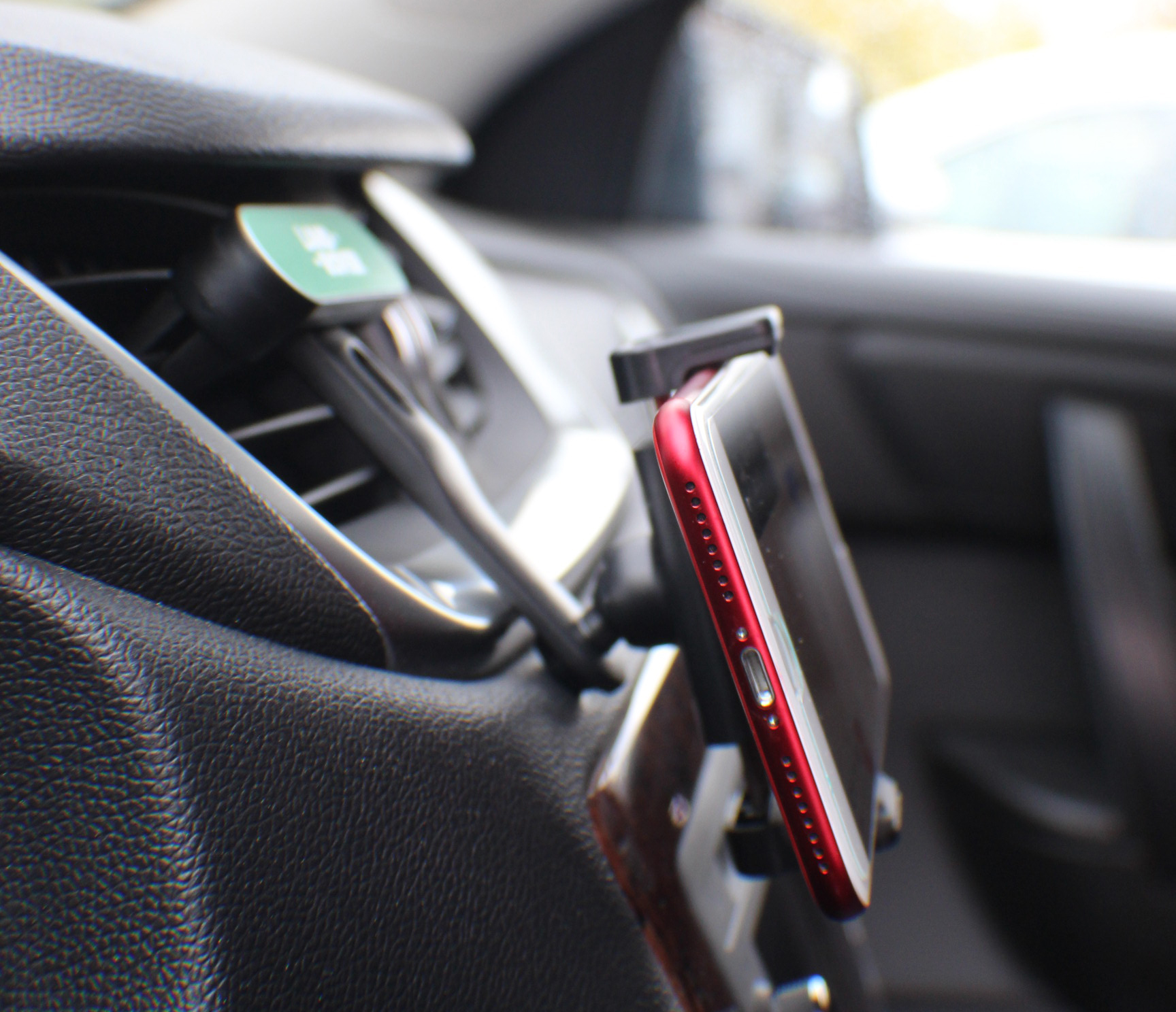 Air Vent Cell Phone Holder - Black 6
