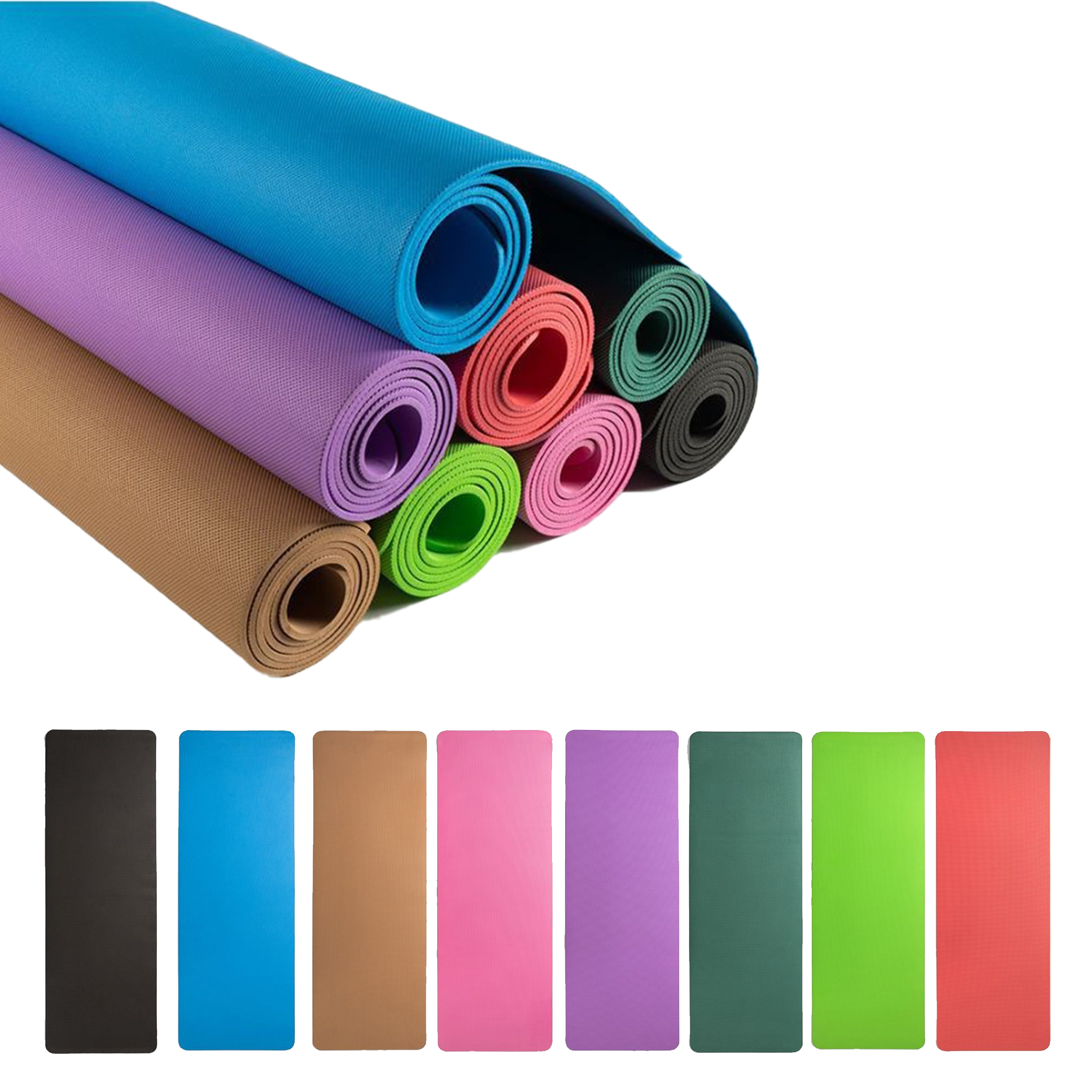 Multi-Color Custom Logo Yoga Mat 4