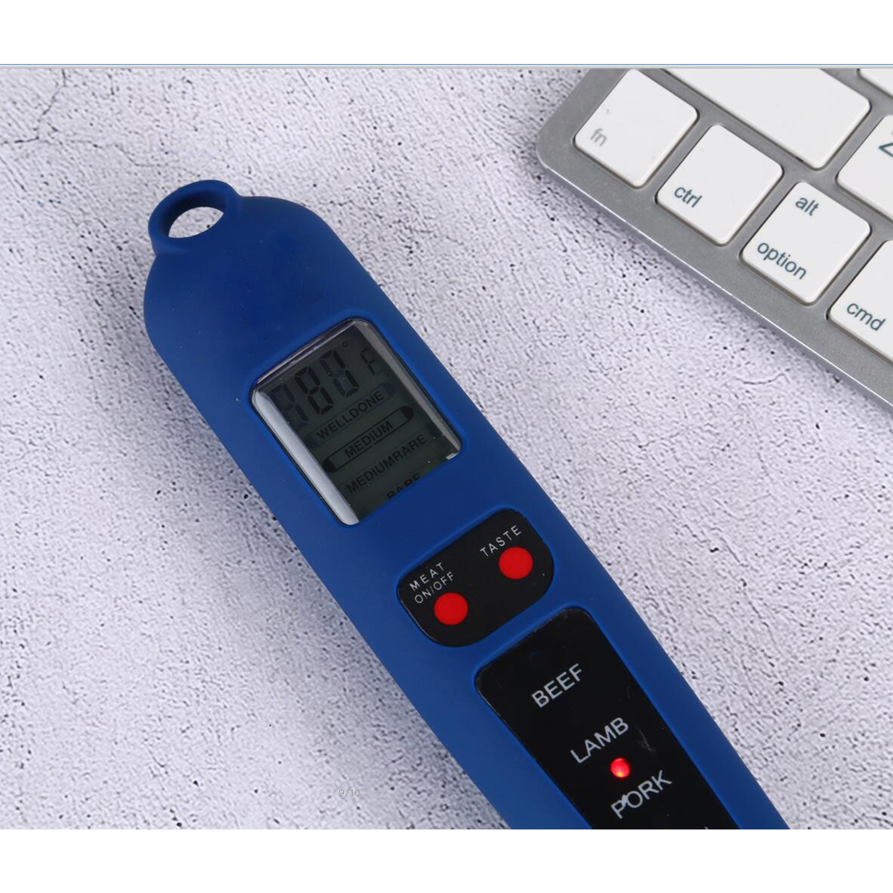 Outdoor BBQ Fork Electronic Digital Thermometer 7