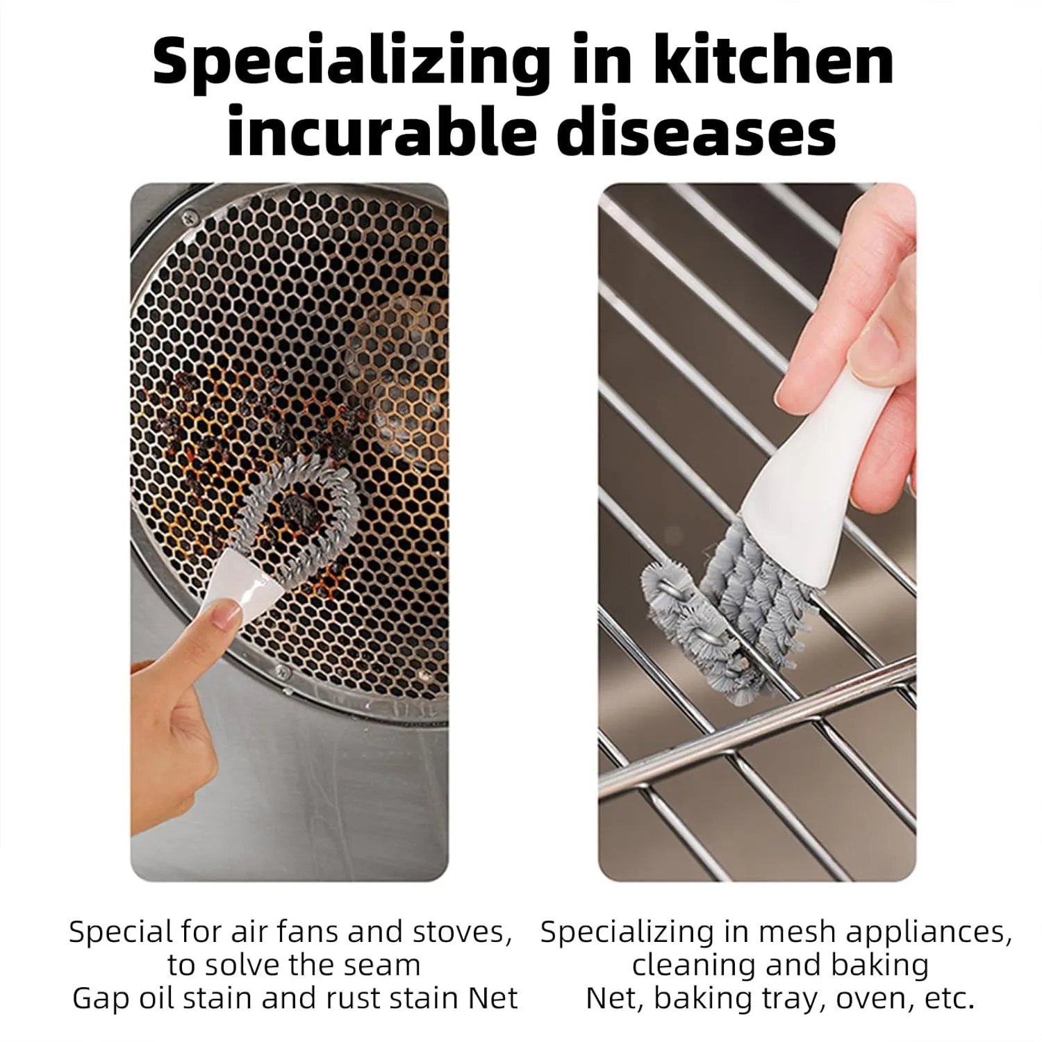 Kitchen And Grill Cleaning Brushes 4