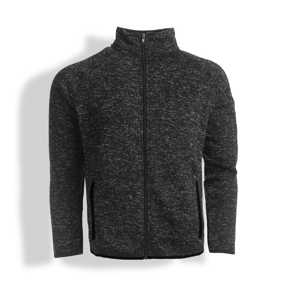 Men's Full Zipper Sweater Fleece Jacket 8.5 Oz 3