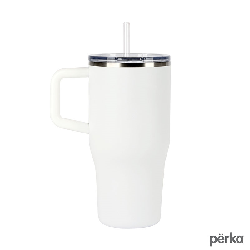 Perka® Myrton 20 oz. Double Wall, Recycled Stainless Steel Travel Mug 40