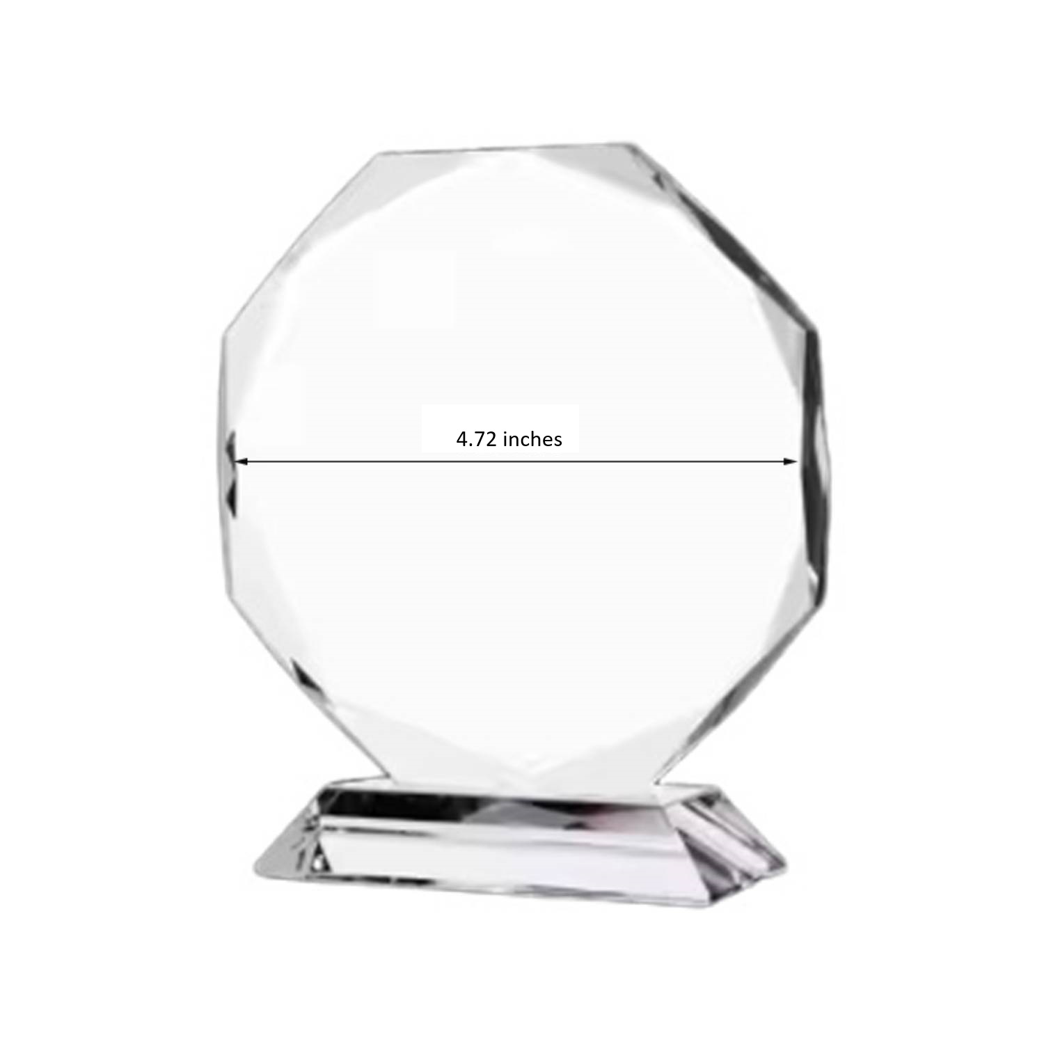 Crystal Recognition Award Trophy 3