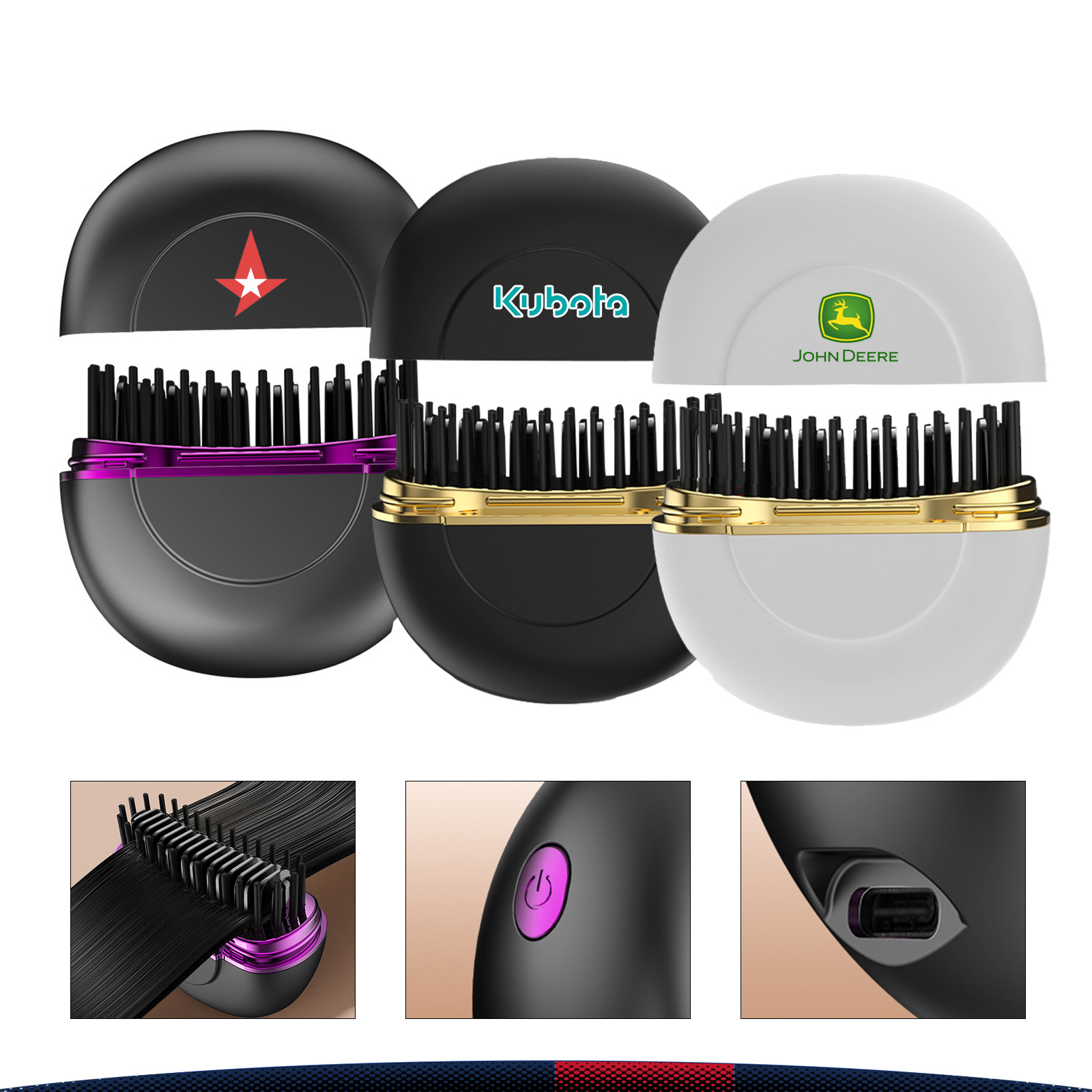 Tesde Mini Straight Hair Comb 2