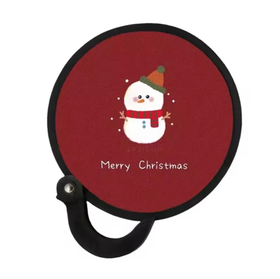 Custom fold up DISC fan with handle 3