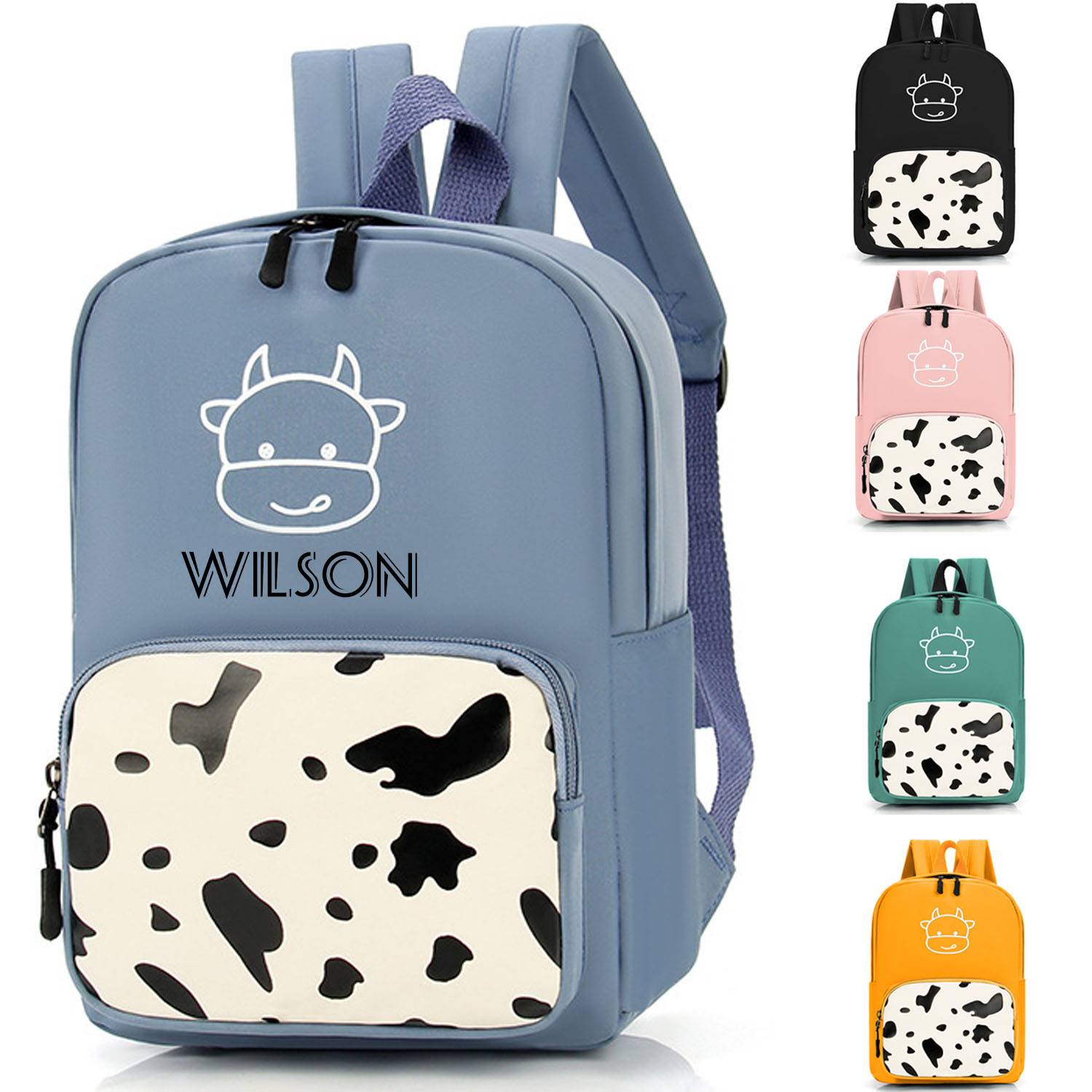 Oxford cartoon breathable and load-free kid's backpack 5