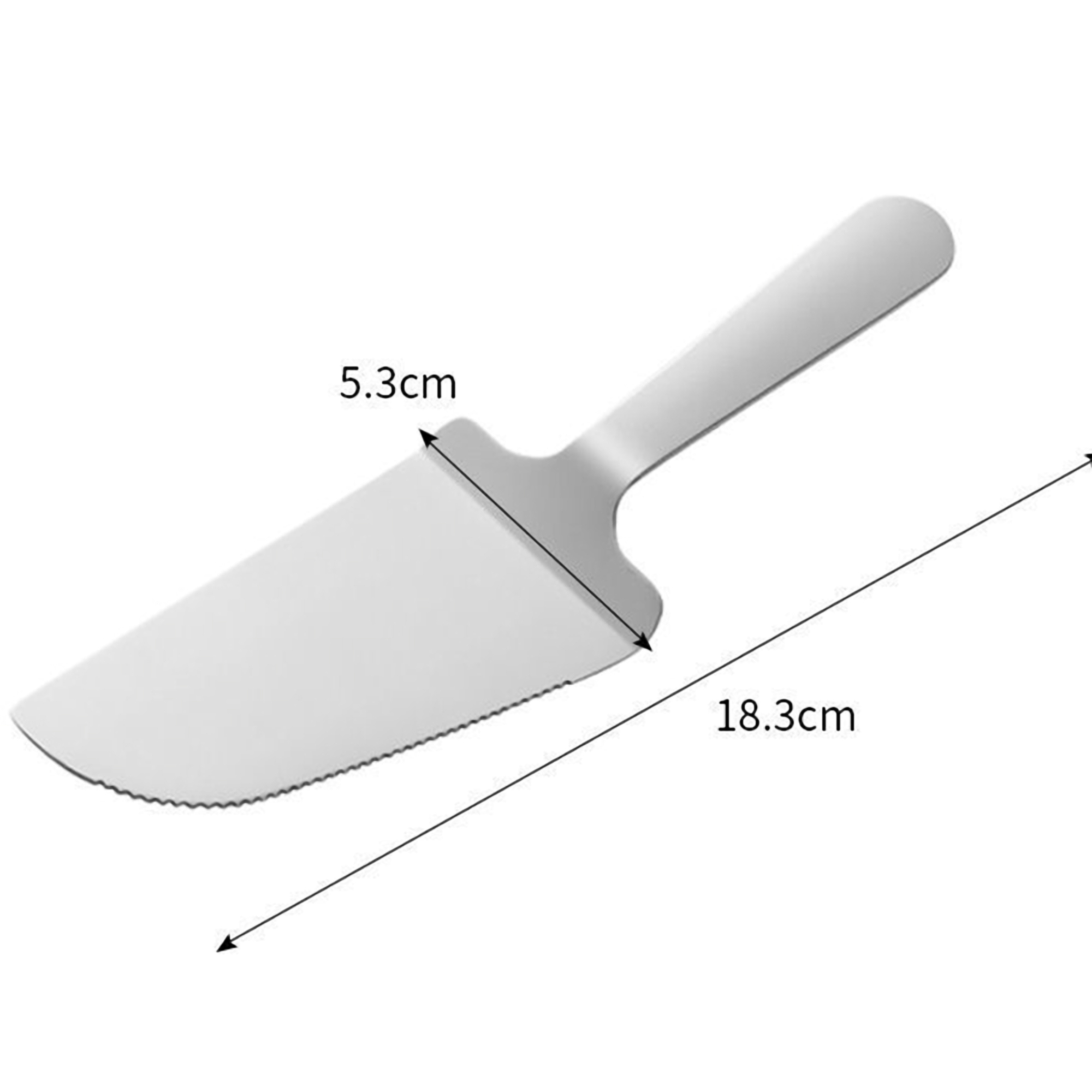 Serrated Edge Pastry Server and Cutter 3