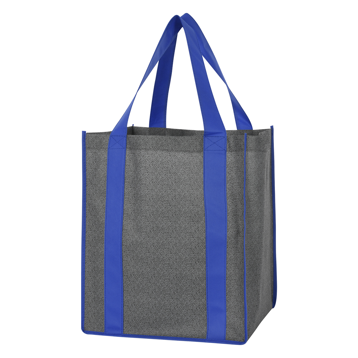 Heathered Non-Woven Shopper Tote Bag 5