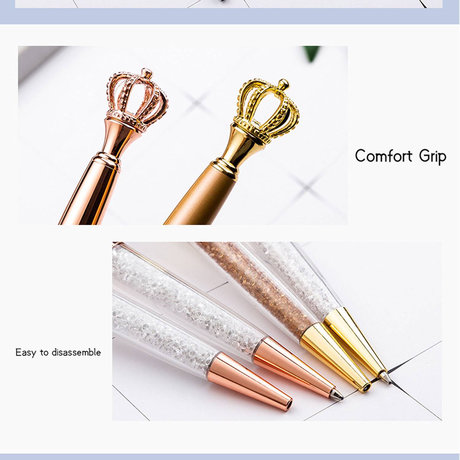 Crown Metal Ballpoint Pen 7