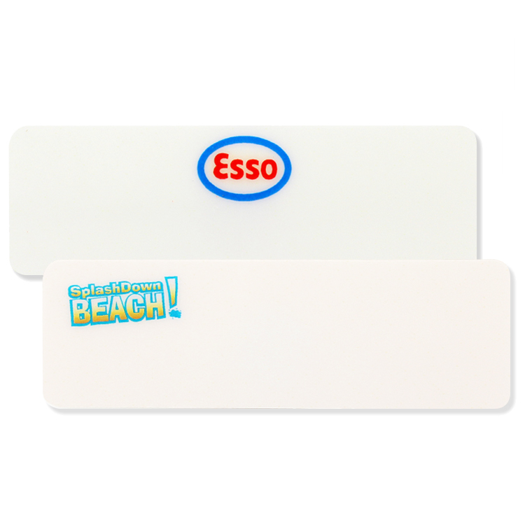 Cyclops Economy Full Color name badge. 1"x3" 1