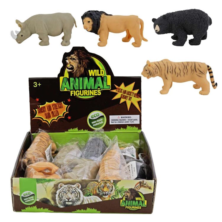 Sand-Filled Animal Toys - Assorted 2