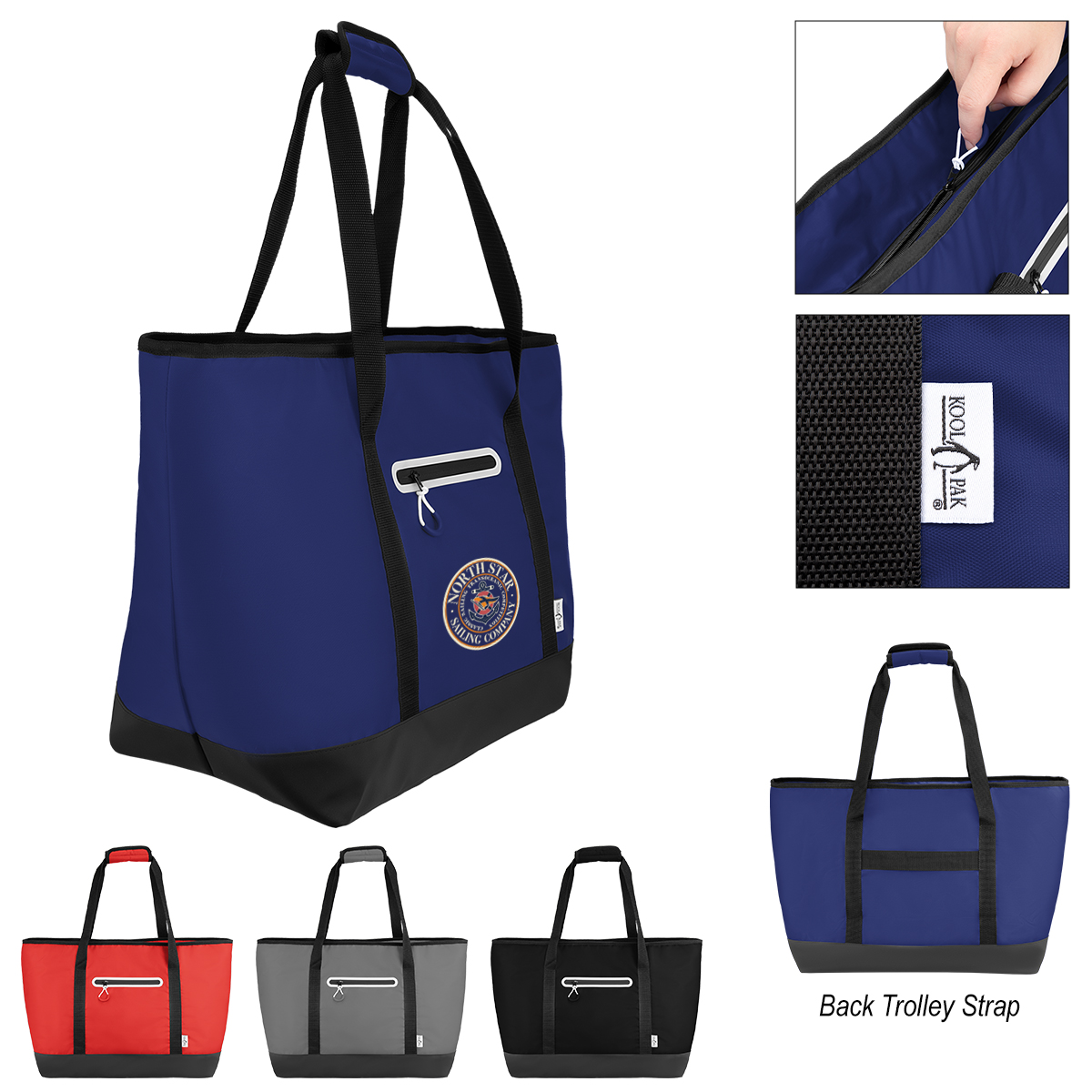 Kool Pak® 32 Can Cooler Tote Bag 18