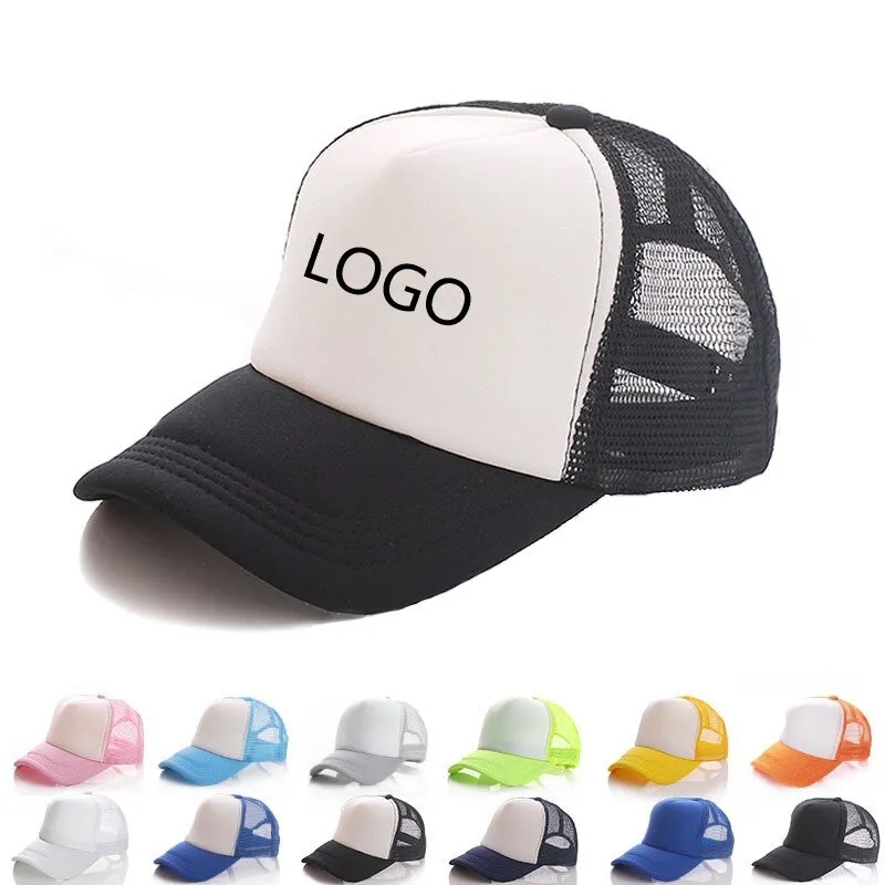 5 Panel Foam Mesh Back Trucker Cap 2