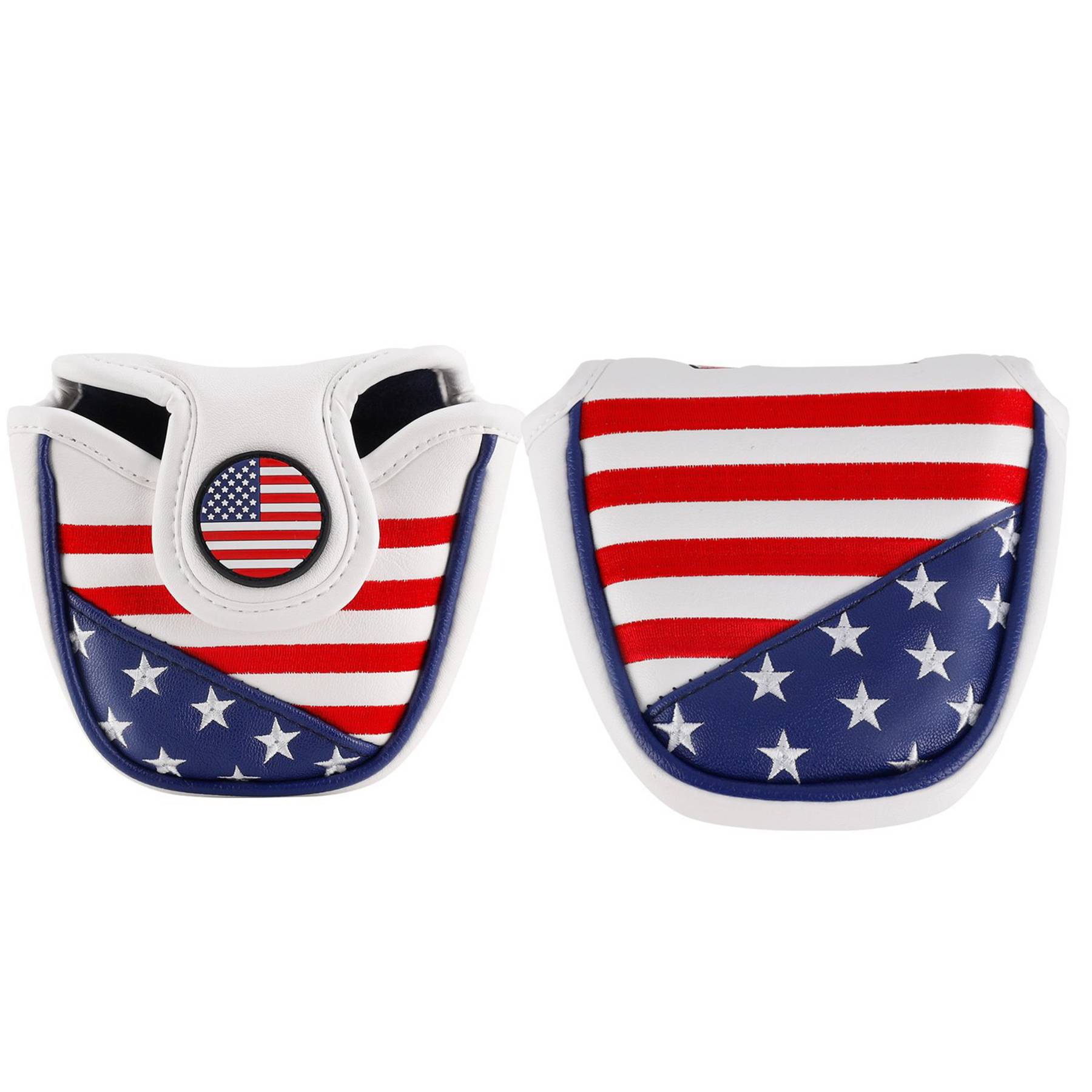 PU Leather America Mallet Golf Putter Cover Headcover 2