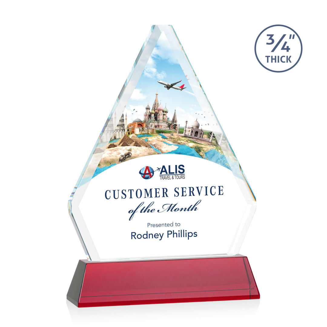 Fyreside VividPrint™ Award on Newhaven - Red 9