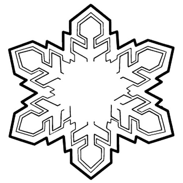 Magnet - Snowflake - Full Color 2