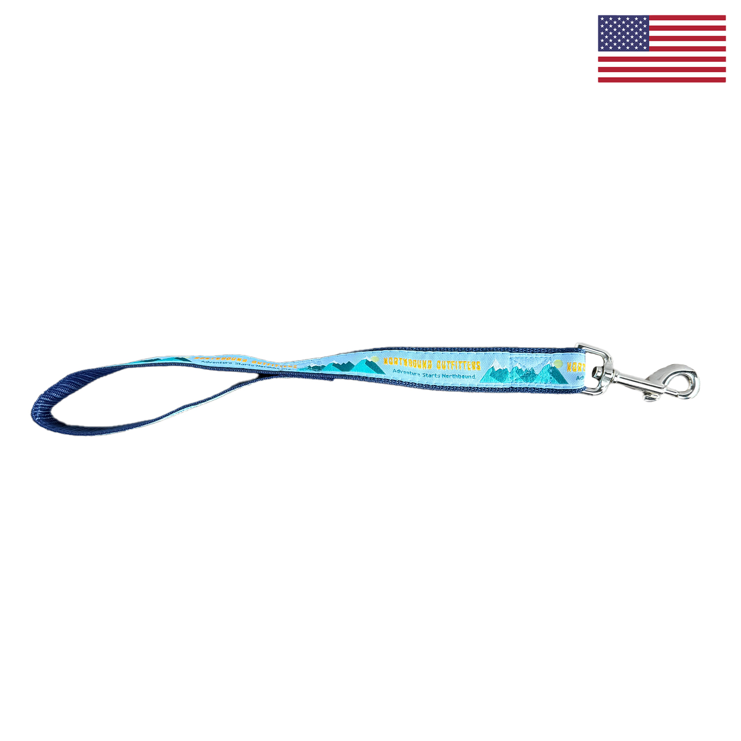 Woven Traffic Leash w/ Nickel-Plated Hardware - "Elite" Weave
