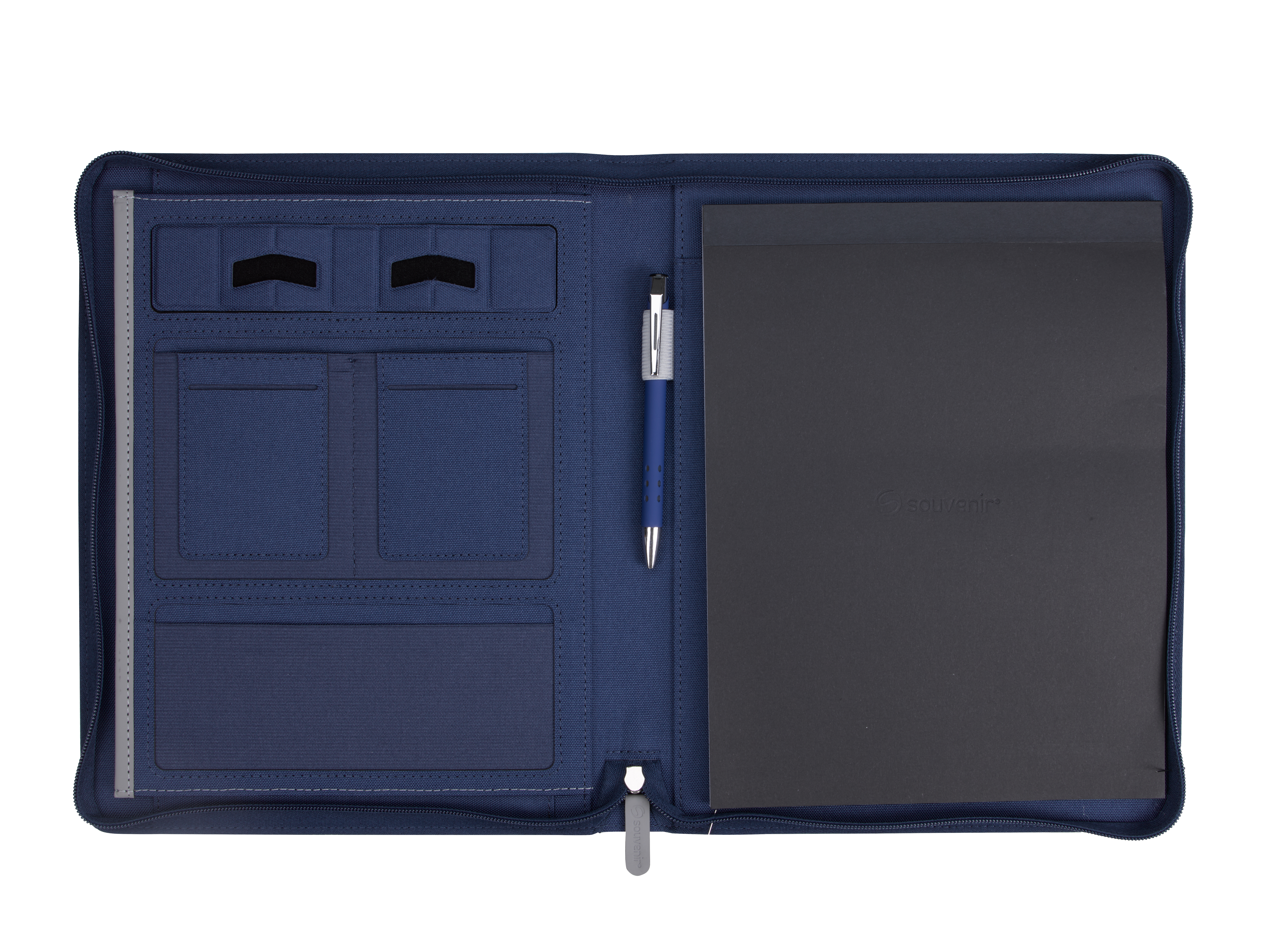 Souvenir® Armor Zippered Padfolio with Armor Pen 2