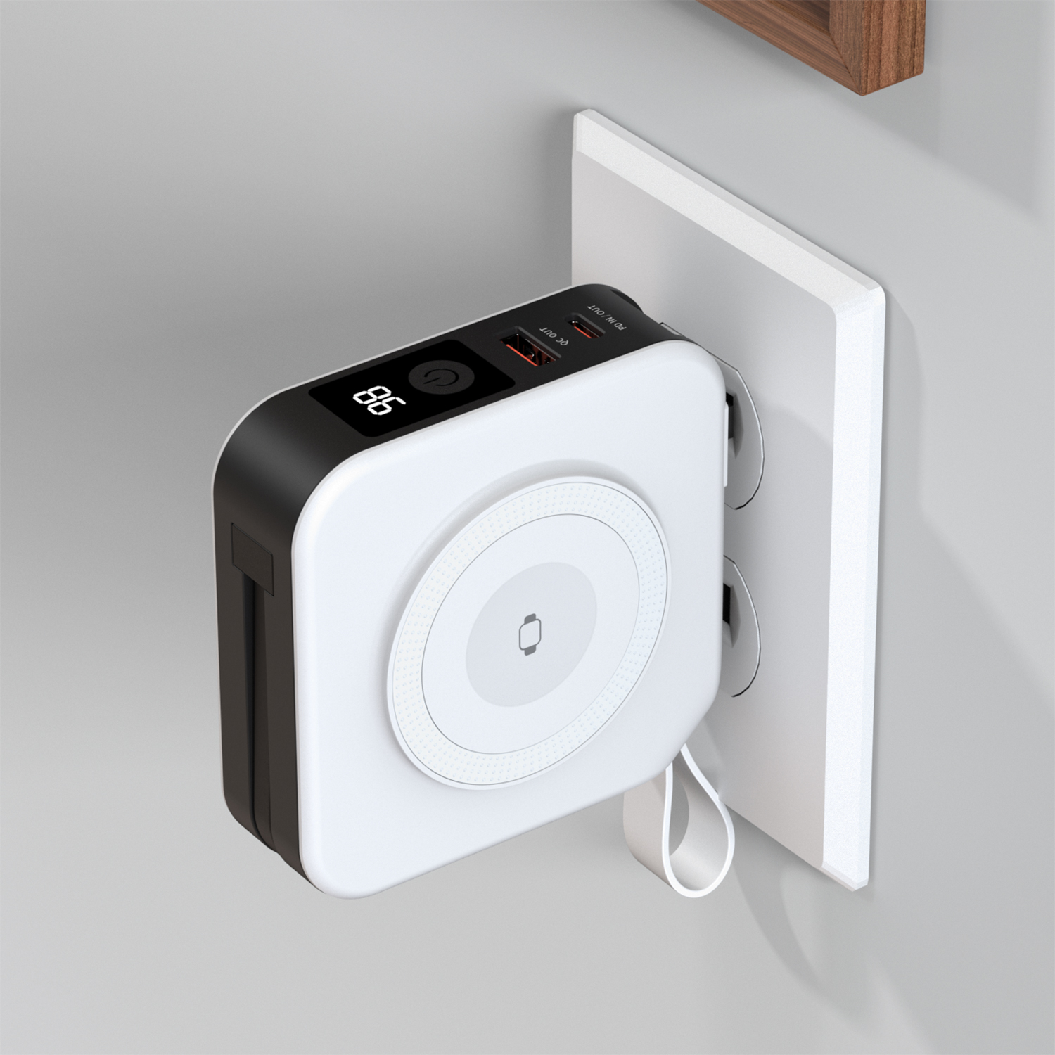 Traveler 4.0 - Universal Power Bank with Built-In Wireless Charging 5