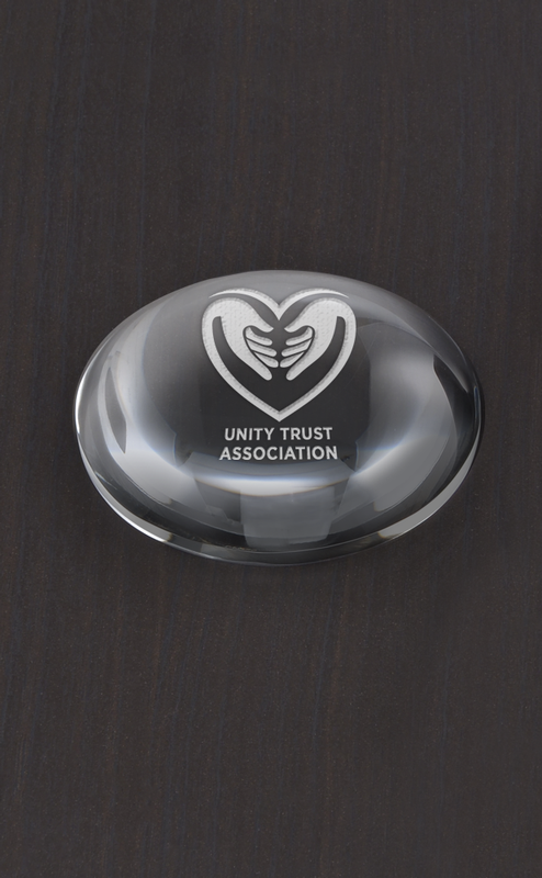 Thin Dome Paperweight