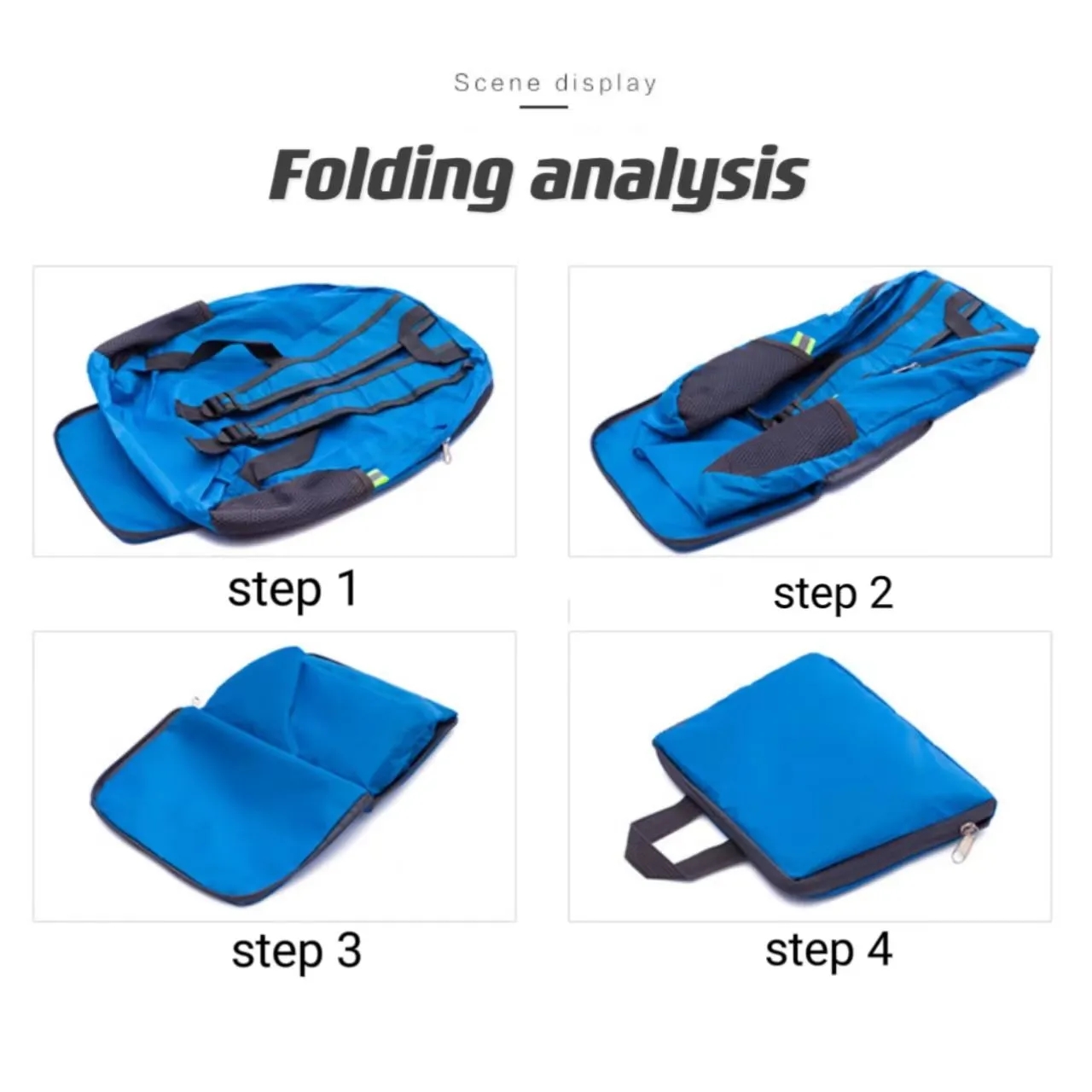 Portable Foldable Travel Backpack 2