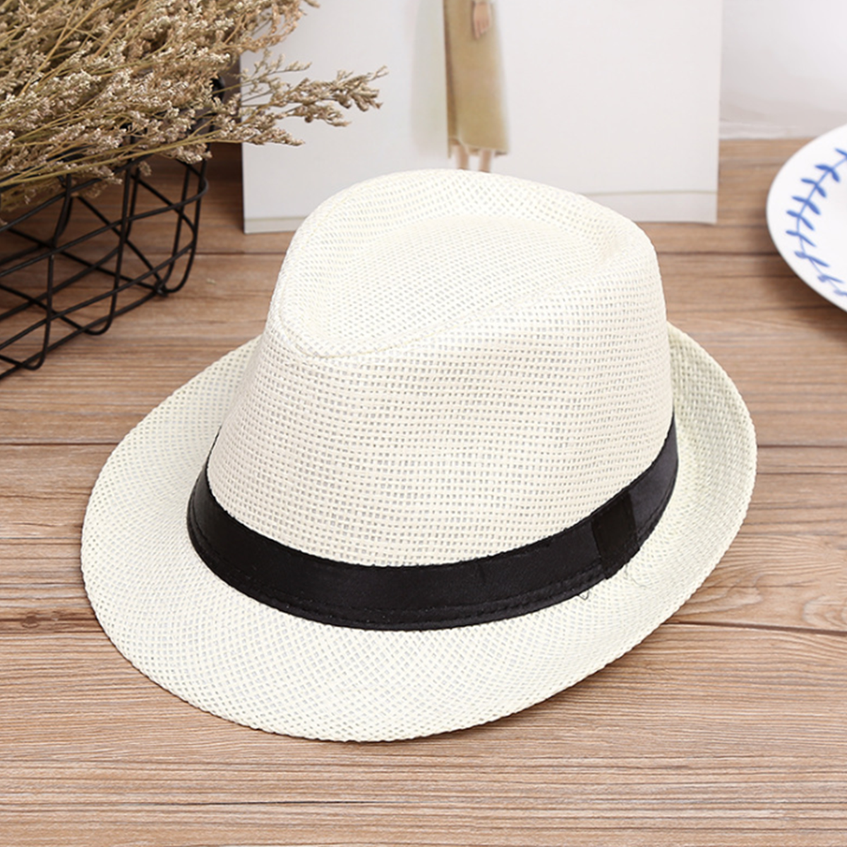Fedora Straw Hat 4