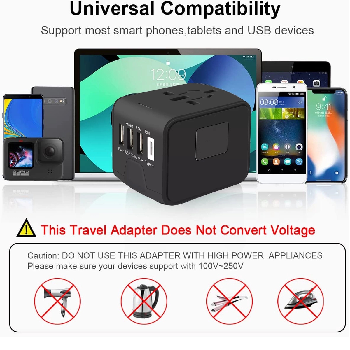 International Travel Plug Adapter 5