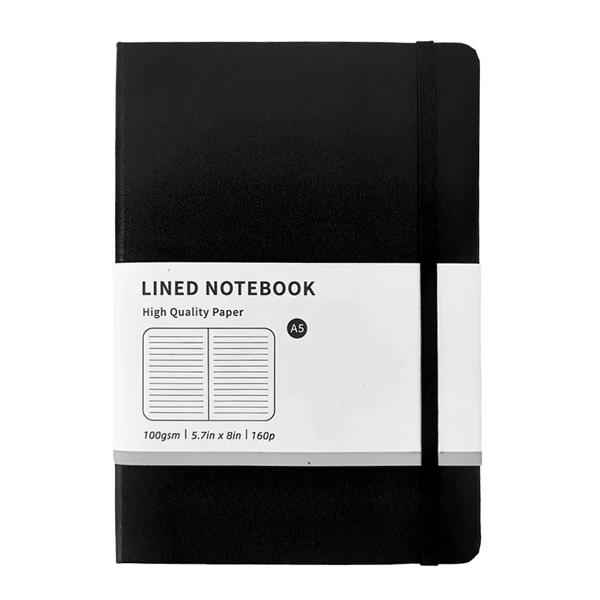 Medium A5 Ruled Softcover Notebook 11