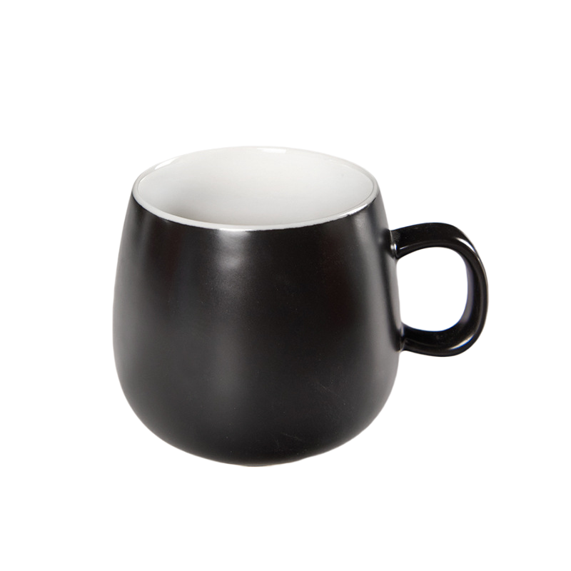 Custom Logo 9 oz. Ceramic Milk Mug 10