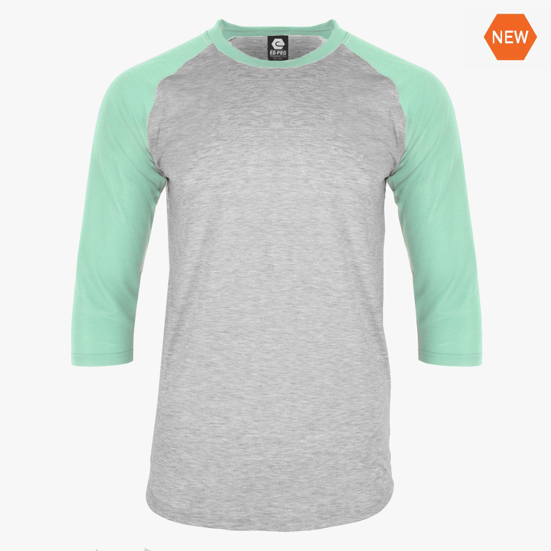 #H214 / Varsity Men's 3/4 Sleeve Baseball Tee 9