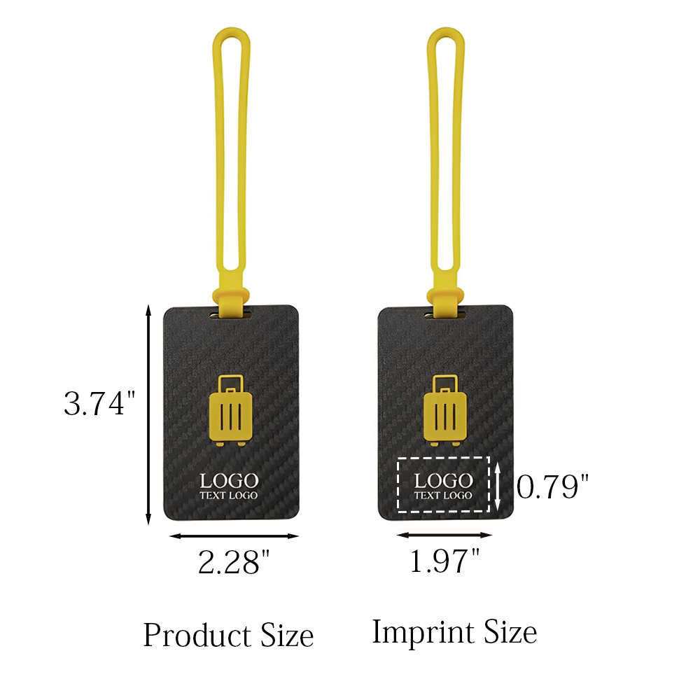 Carbon Fiber Luggage Tag 9