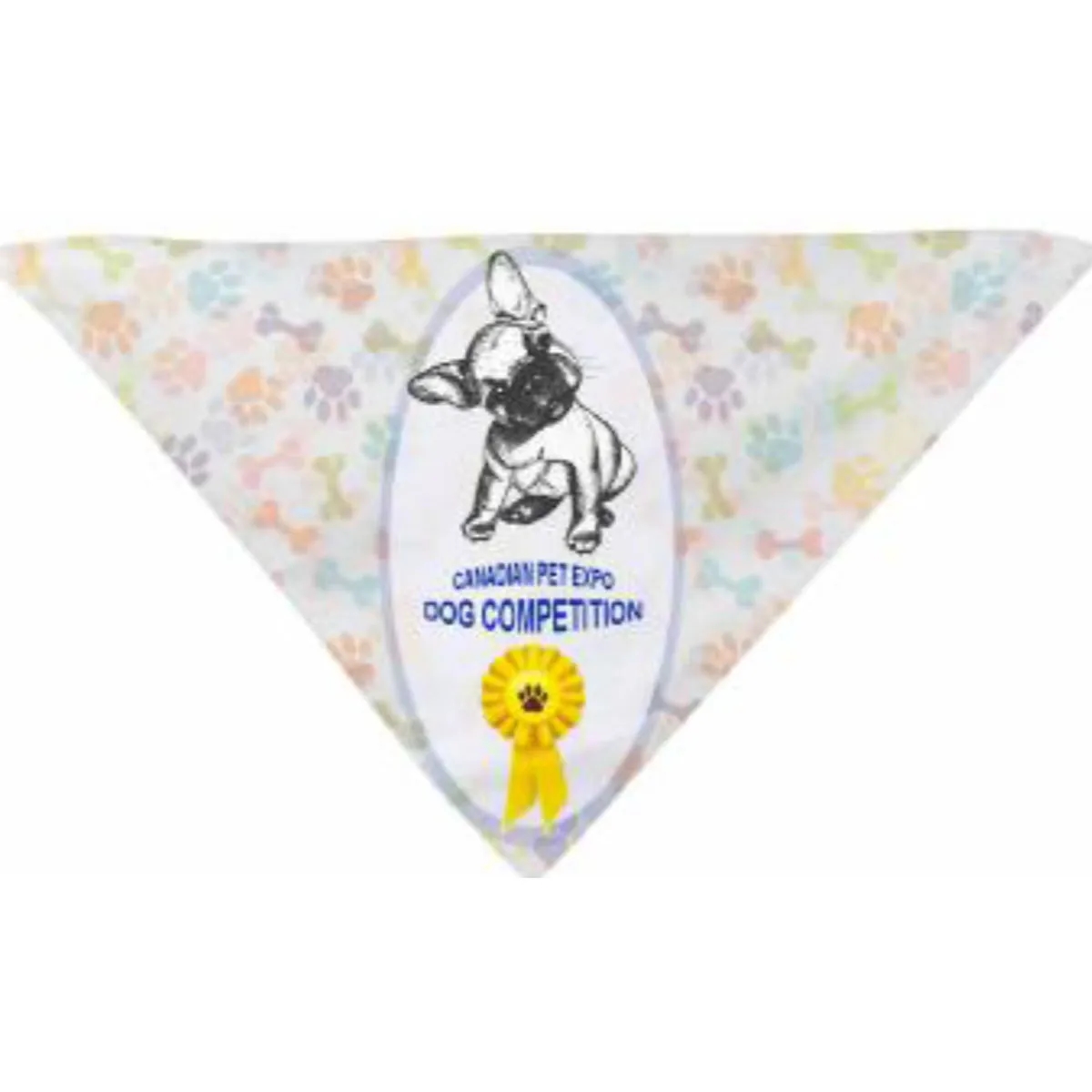 Sublimated Large Dog Bandana, 22x22x29 2