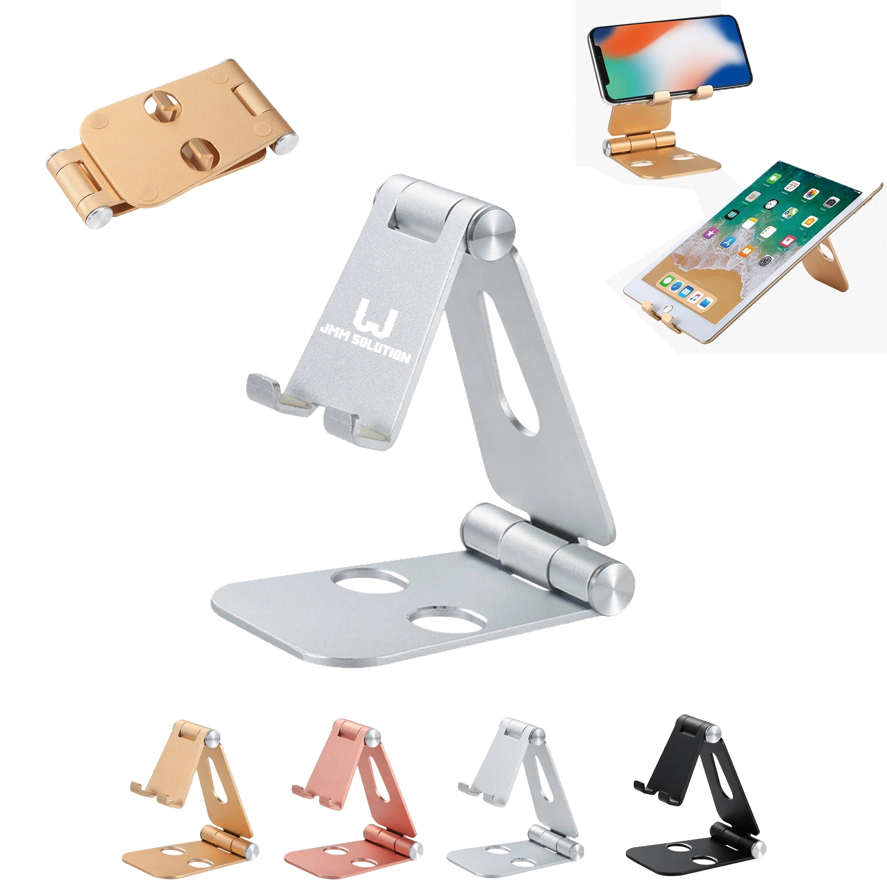 Adjustable Desk Metal Phone Holder 2