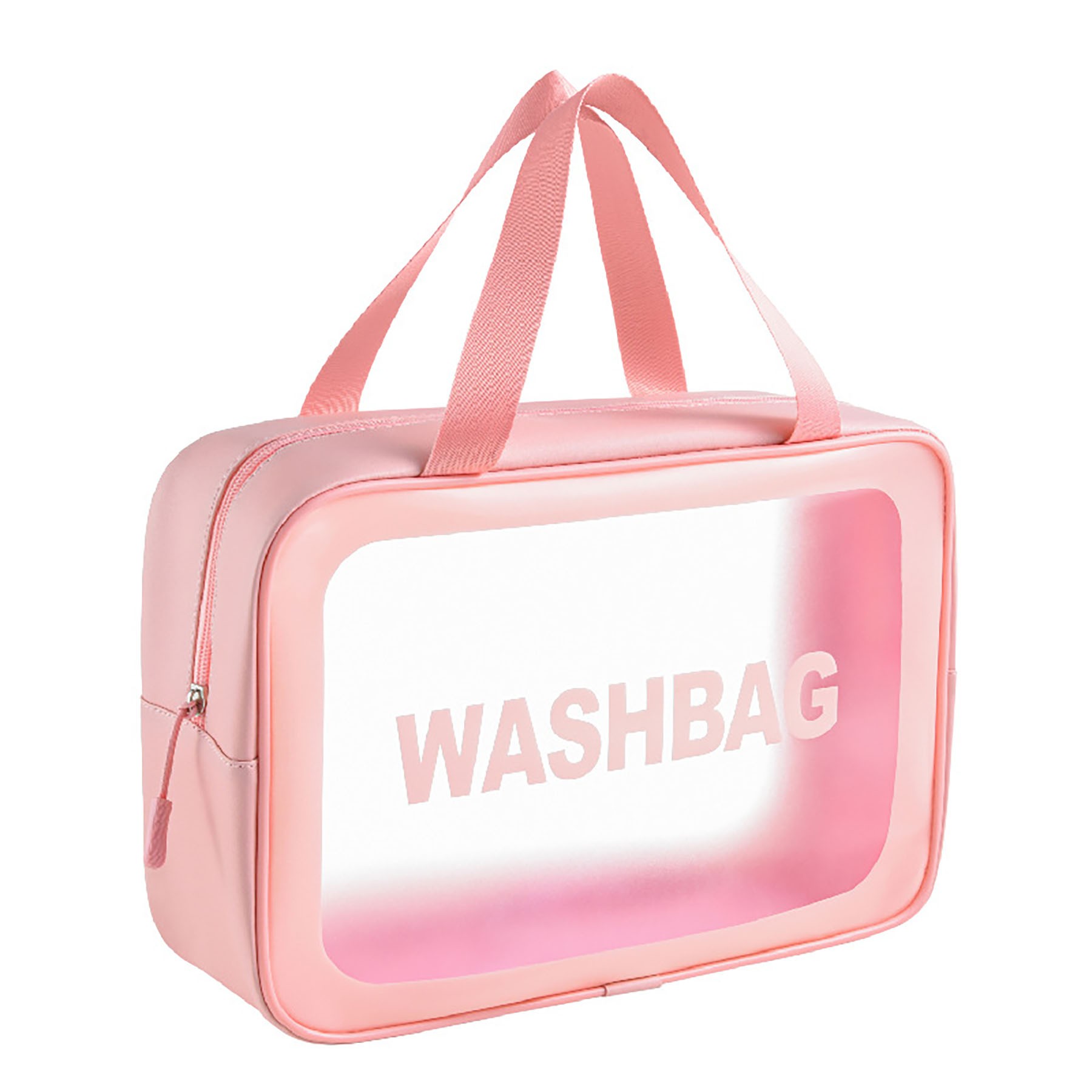 Waterproof Travel Clear Matte Pvc Toiletry Cosmetic Bag 6