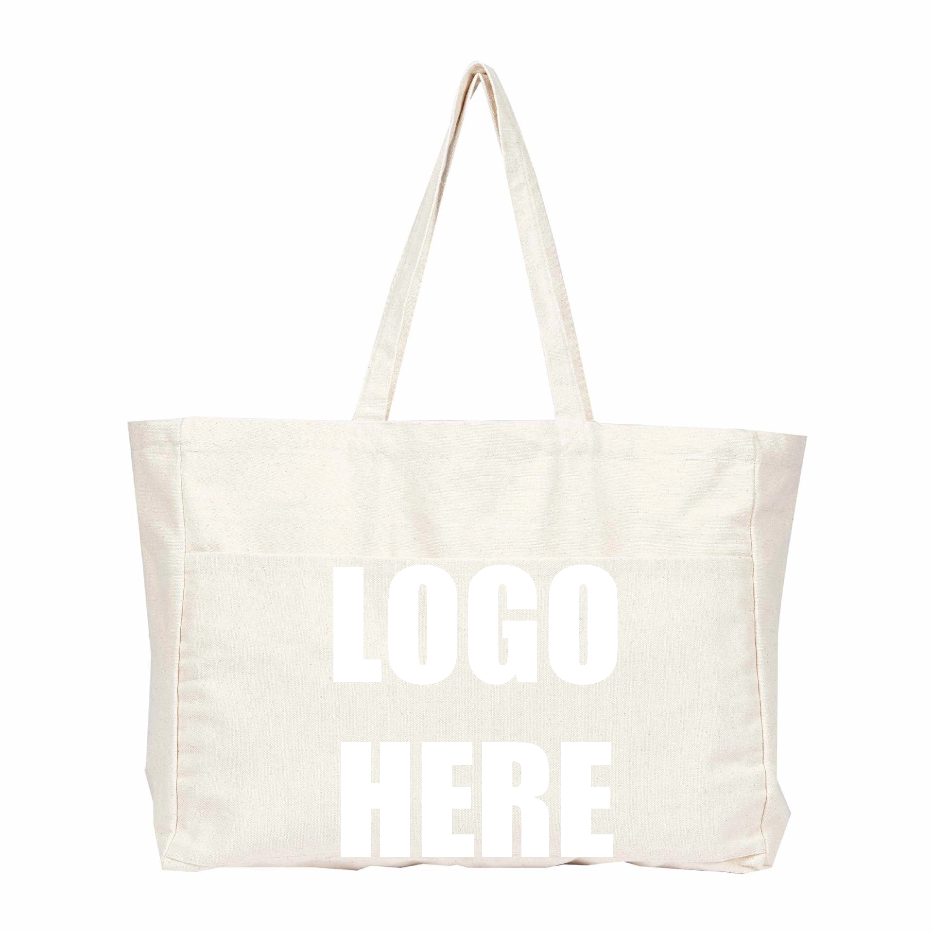 Custom Cotton Canvas Tote Bag, custom tote bag with logo imprint 4