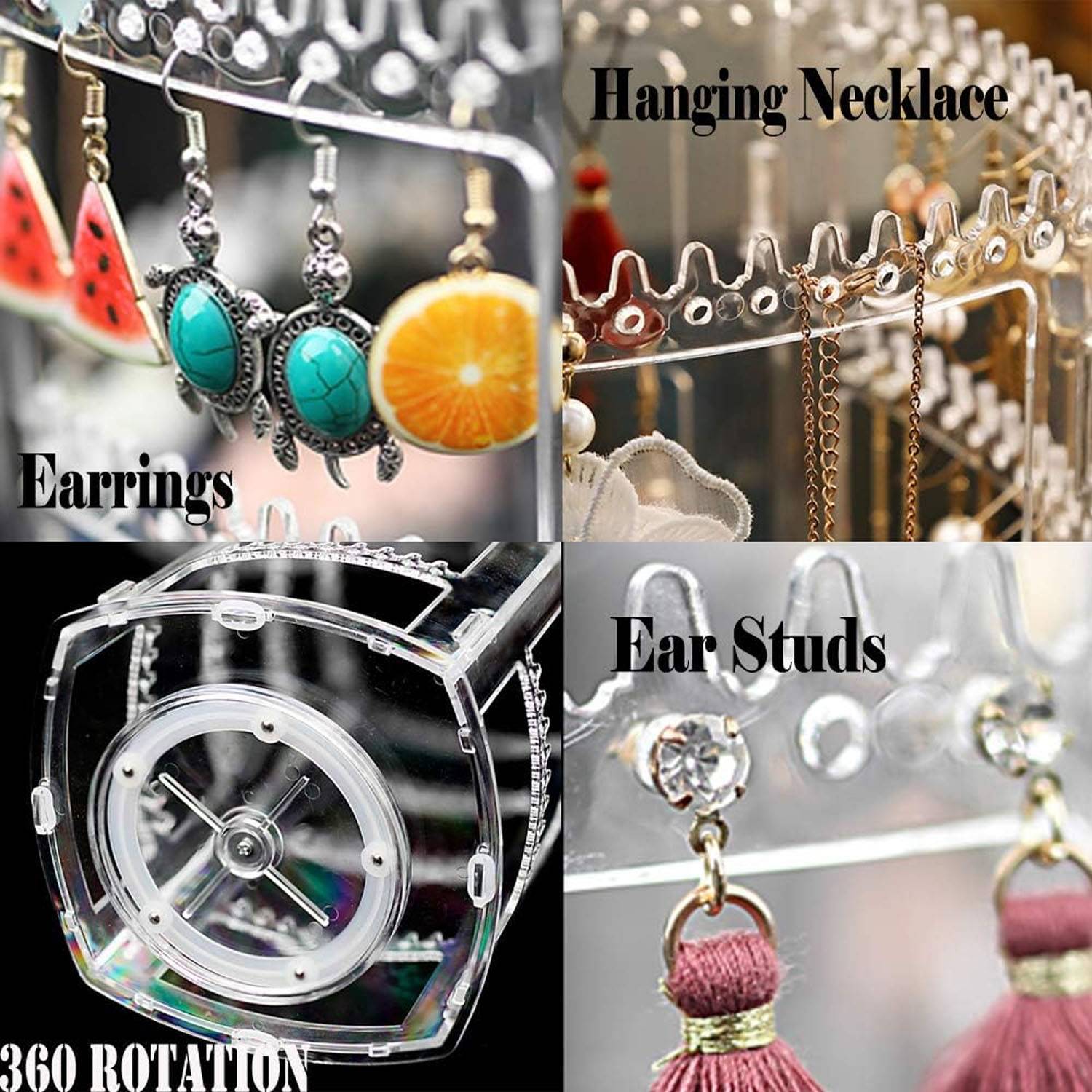Rotating Earring Holder 3