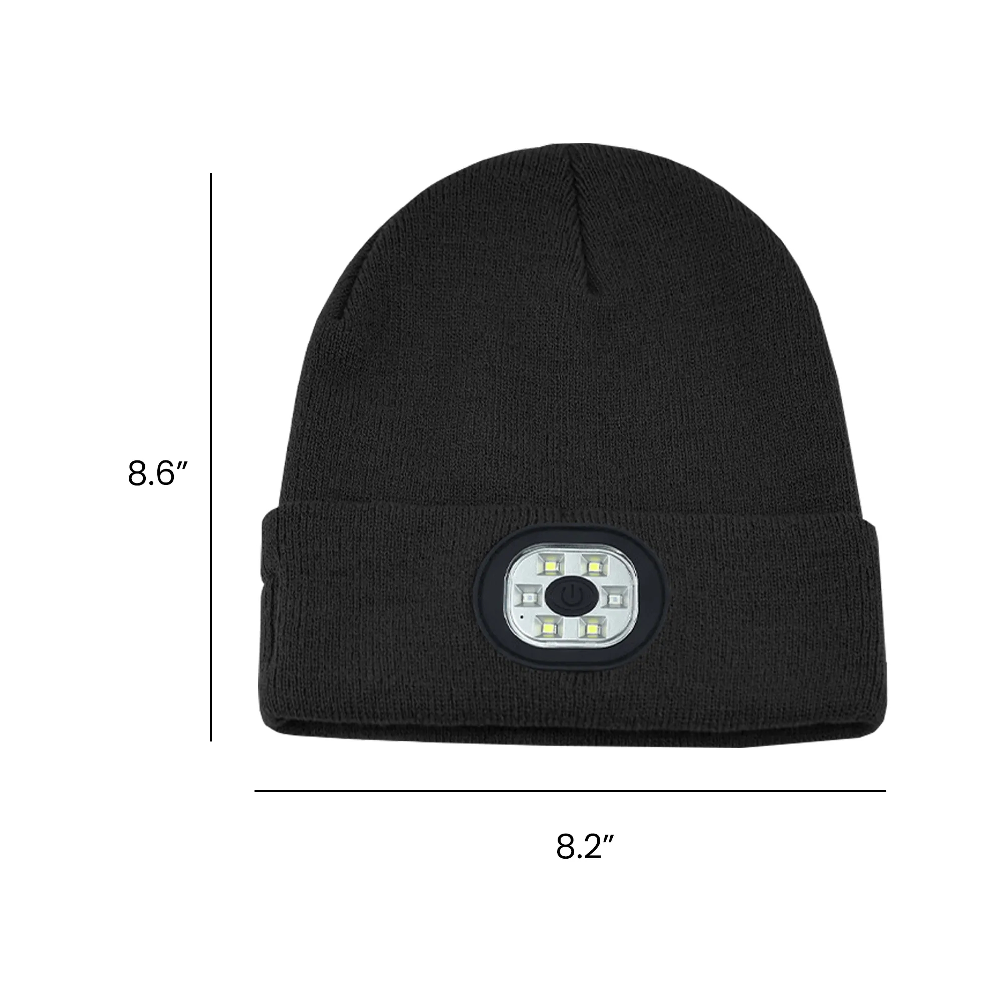 Bluetooth Music Knitted Hat with LED Luminous Lighting 2