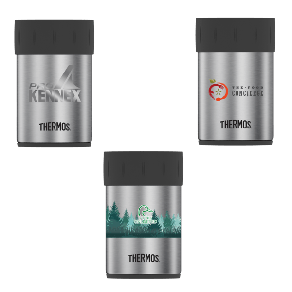 12 oz. Thermos® Double Wall Stainless Steel Can Insulator 17
