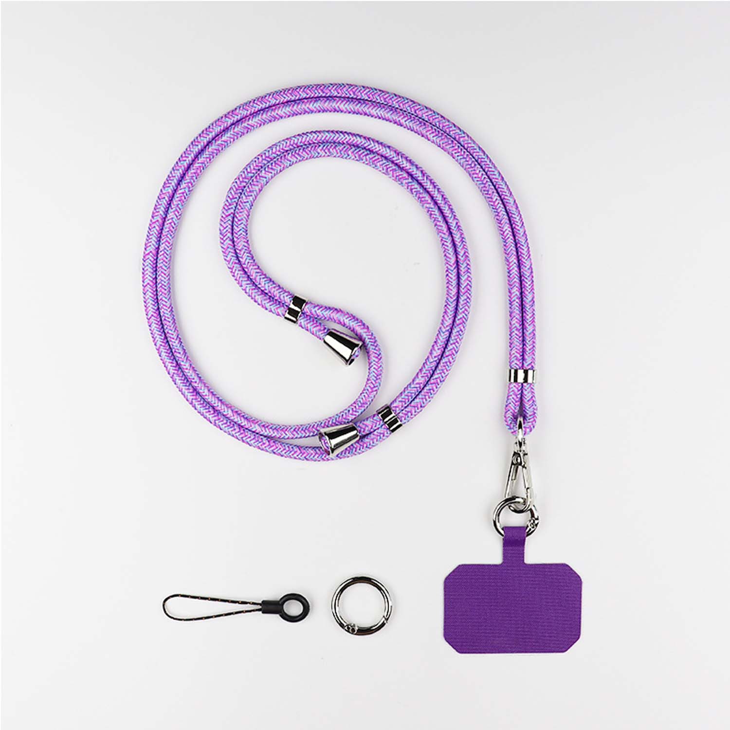 Round Design Jacquard Lanyard 3