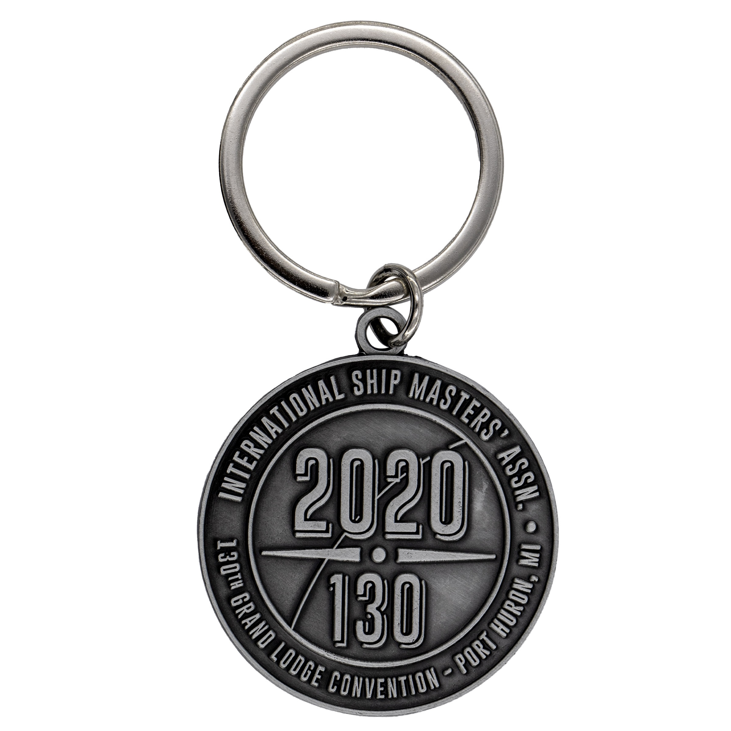 Custom Keytag Die Cast Keychain (1-3/4") 18