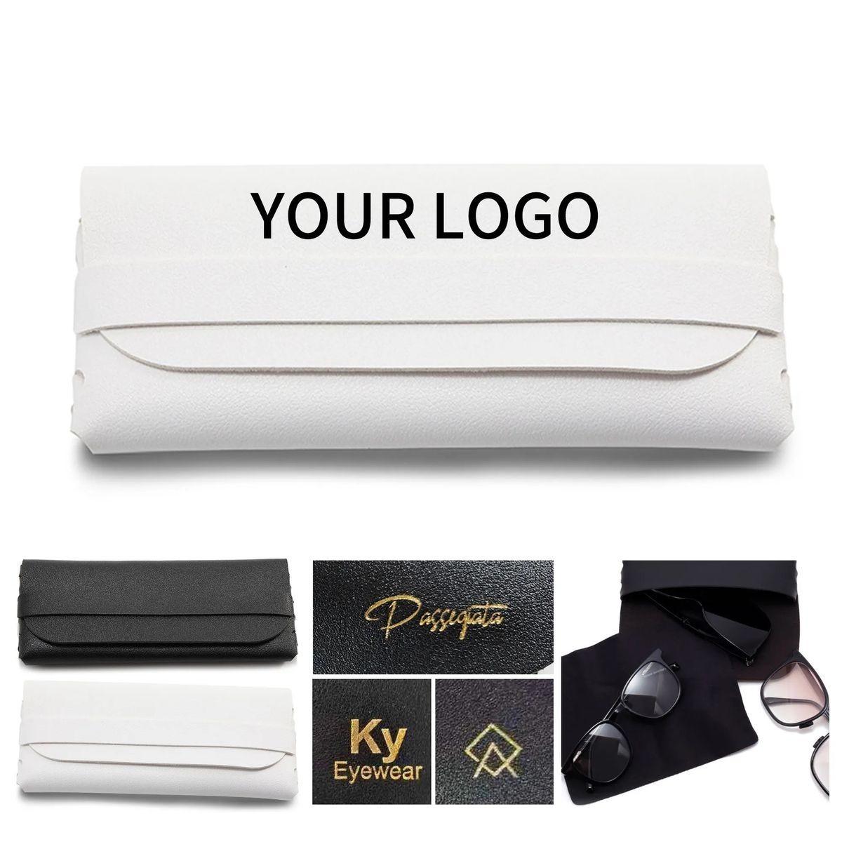 Debossed PU Spectacle Case for Gifting 2